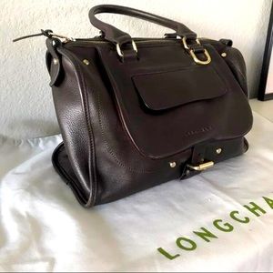 Longchamp Balzane Brown Leather Bag